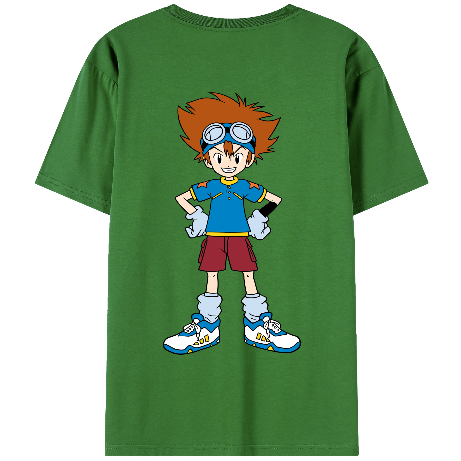 （画像用） Digimon デジタルモンスター/デジモン レディース半袖Tシャツ(バックプリント)